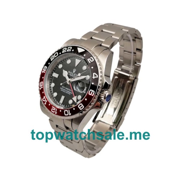 UK AAA Rolex GMT-Master II 16710 40 MM Black Dials Men Replica Watches