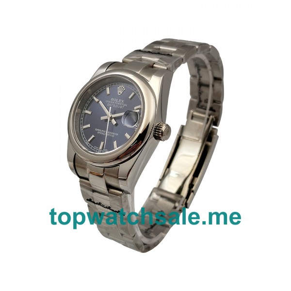 UK AAA Rolex Datejust 178240 31 MM Blue Dials Unisex Replica Watches