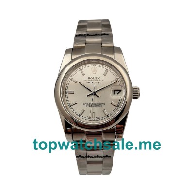UK AAA Rolex Datejust 178240 31 MM White Dials Unisex Replica Watches