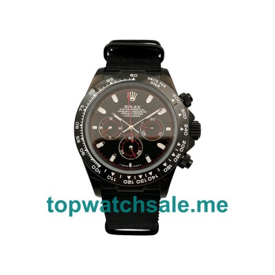 UK AAA Rolex Daytona 16519 40 MM Black Dials Men Replica Watches