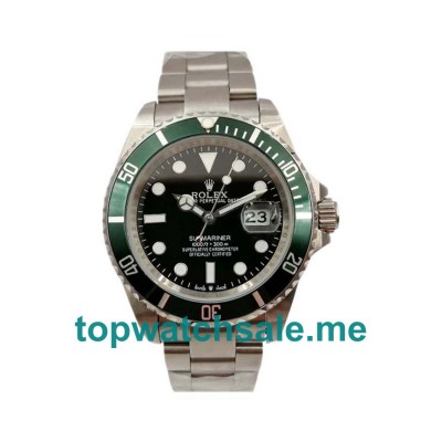 UK AAA Rolex Submariner 16610 LV 40 MM Black Dials Men Replica Watches