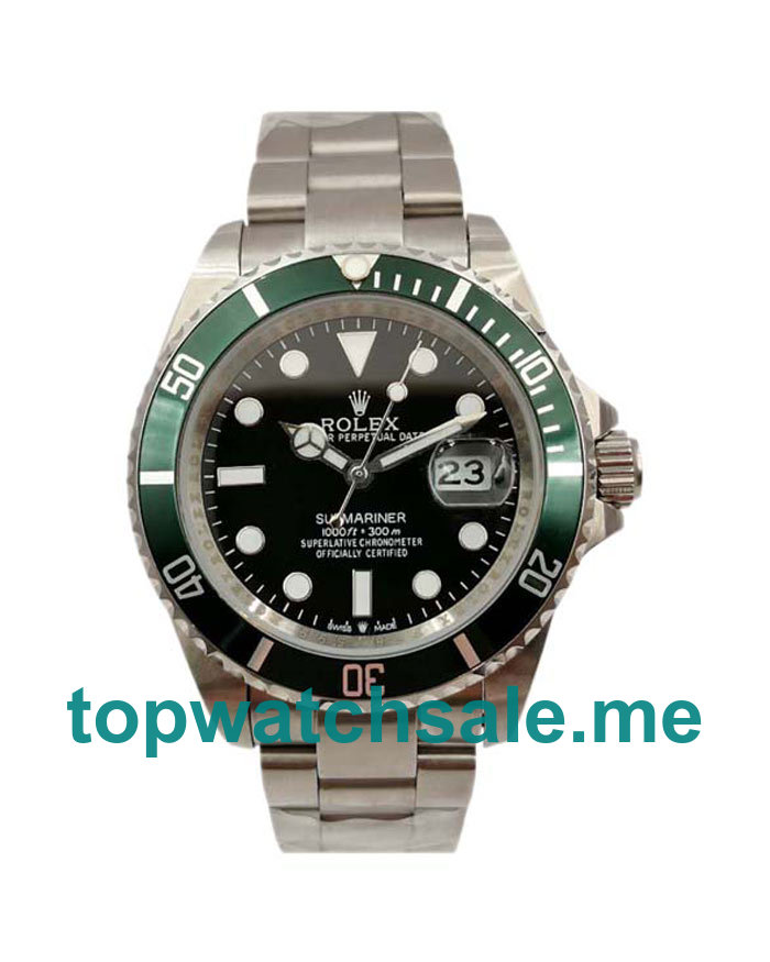 UK AAA Rolex Submariner 16610 LV 40 MM Black Dials Men Replica Watches