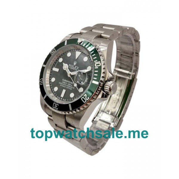 UK AAA Rolex Submariner 16610 LV 40 MM Black Dials Men Replica Watches