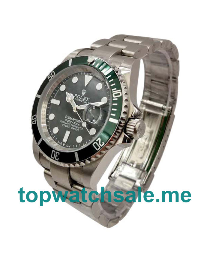 UK AAA Rolex Submariner 16610 LV 40 MM Black Dials Men Replica Watches