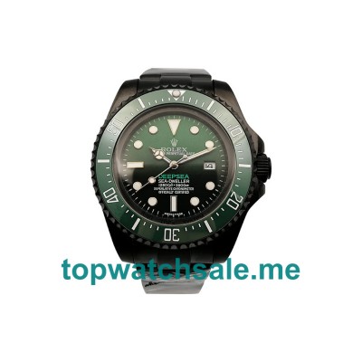 UK AAA Rolex Sea-Dweller Deepsea 126660 44 MM Green & Black Dials Men Replica Watches