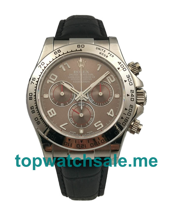 UK Swiss Made Rolex Daytona 116519 40 MM Grey Dials Men Replica Watches