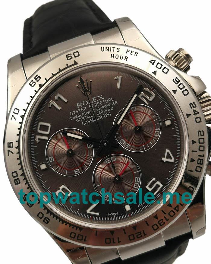 UK Swiss Made Rolex Daytona 116519 40 MM Grey Dials Men Replica Watches