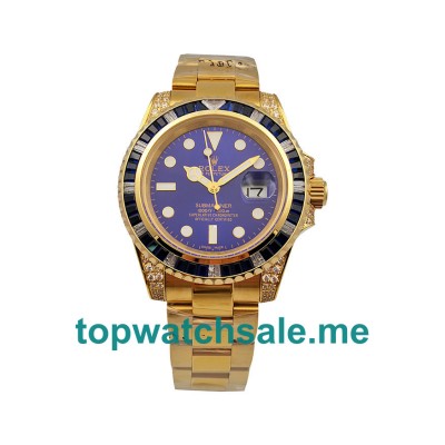 UK AAA Rolex Submariner 116618 40 MM Blue Dials Men Replica Watches