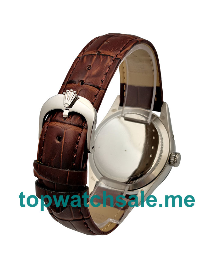 UK AAA Rolex Cellini 50535 39 MM White Dials Men Replica Watches