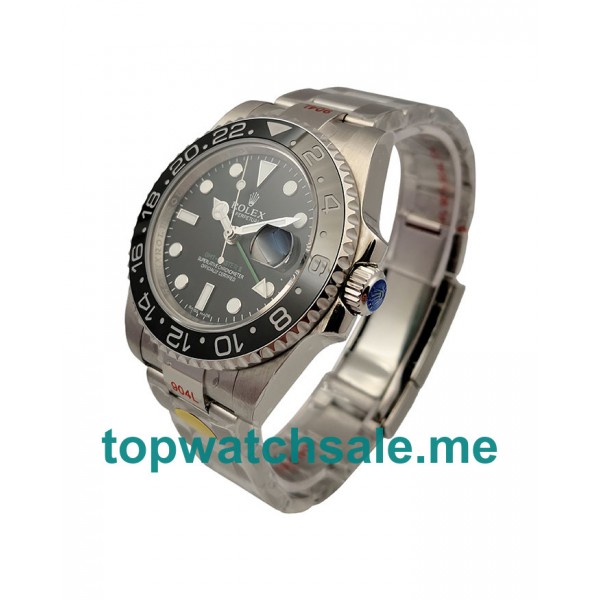 UK Swiss Made Rolex GMT-Master II 116710LN 40 MM Black Dials Men Replica Watches