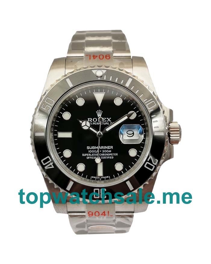 UK Swiss Made Rolex Submariner Date 116610LN 2018 N V8S 40MM Black Dials Men Replica Watches