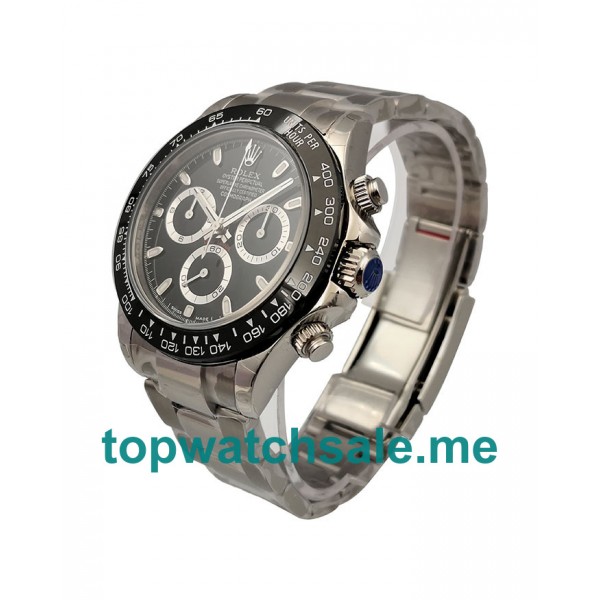 UK Swiss Made Rolex Cosmograph Daytona 116500LN N 40MM Black Dials Men Replica Watches