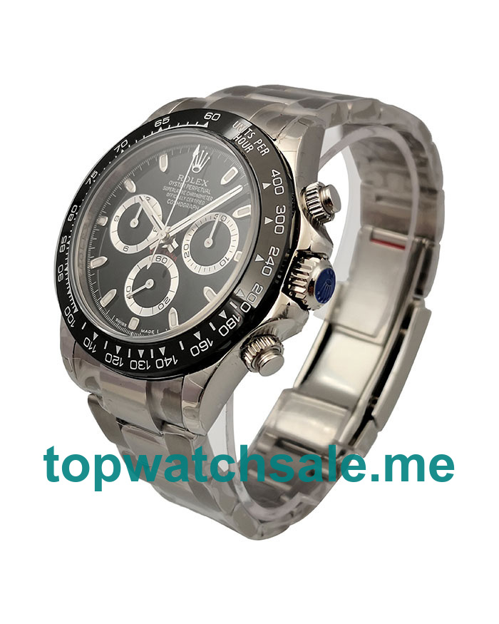 UK Swiss Made Rolex Cosmograph Daytona 116500LN N 40MM Black Dials Men Replica Watches