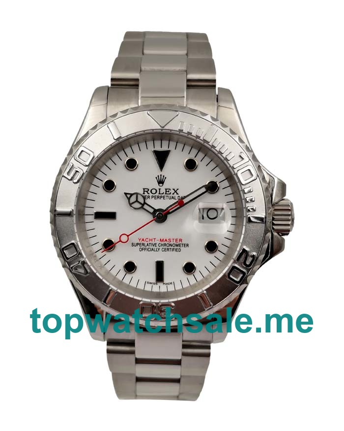 UK Swiss Made Rolex Yacht-Master 16622 40 MM White Dials Men Replica Watches