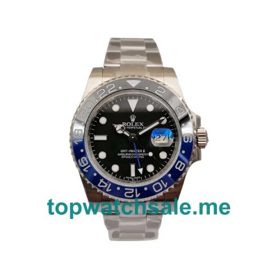 UK Swiss Made Rolex GMT-Master II 116710BLNR Batman V7 40MM Black Dials Men Replica Watches