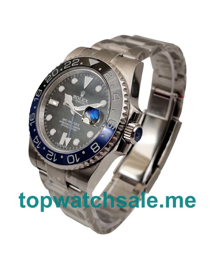 UK Swiss Made Rolex GMT-Master II 116710BLNR Batman V7 40MM Black Dials Men Replica Watches