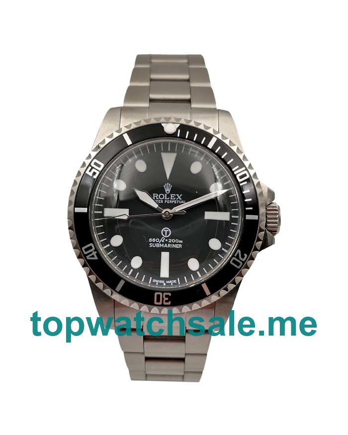 UK AAA Rolex Submariner 5517 40 MM Black Dials Men Replica Watches