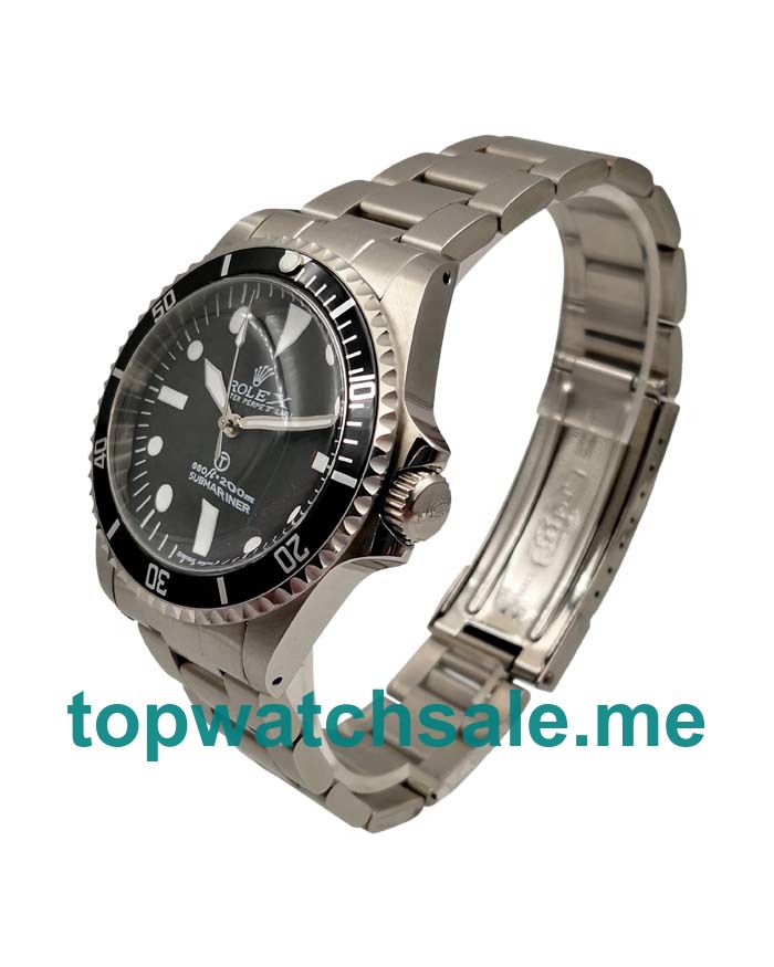 UK AAA Rolex Submariner 5517 40 MM Black Dials Men Replica Watches