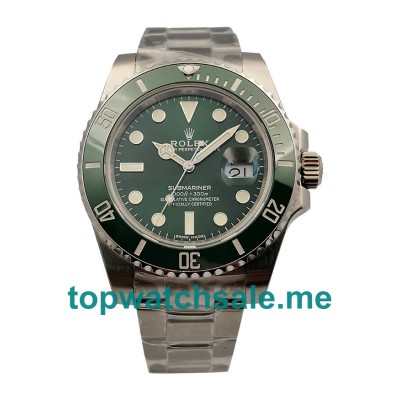 UK Swiss Made Rolex Submariner Date 116610LV 2018 N V8S 40MM Green Dials Men Replica Watches