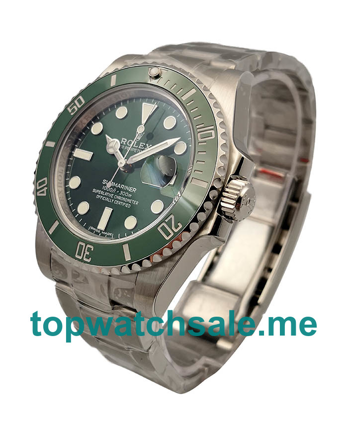 UK Swiss Made Rolex Submariner Date 116610LV 2018 N V8S 40MM Green Dials Men Replica Watches