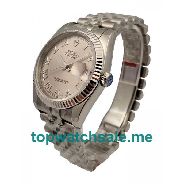 UK Swiss Made Rolex Datejust 116234 36 MM Rhodium Dials Men Replica Watches