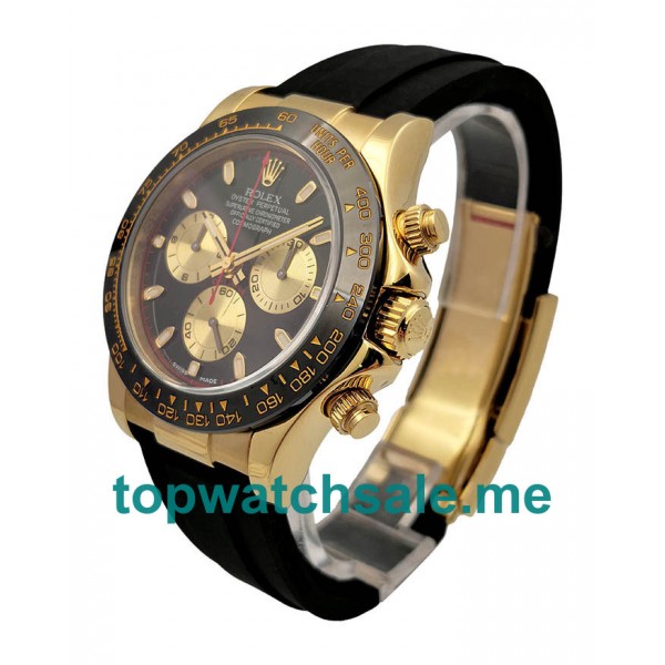 UK Swiss Made Rolex Cosmograph Daytona 116518LN JH 40MM Black Dials Men Replica Watches