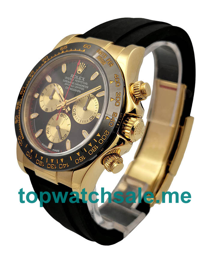 UK Swiss Made Rolex Cosmograph Daytona 116518LN JH 40MM Black Dials Men Replica Watches