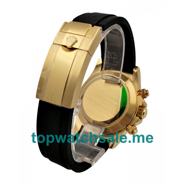 UK Swiss Made Rolex Cosmograph Daytona 116518LN JH 40MM Black Dials Men Replica Watches