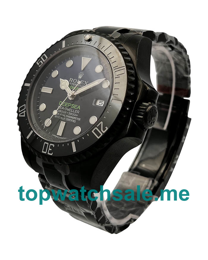 UK Swiss Made Rolex Deepsea 116660 Jacques Piccard V5 44MM D-Blue Dials Men Replica Watches