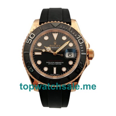 UK Swiss Made Rolex Yacht-Master 40 116655 AR 40MM Black Dials Men Replica Watches