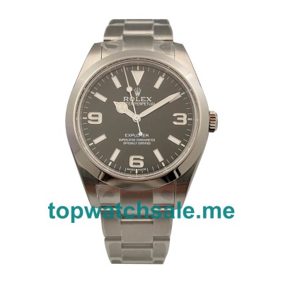 UK Swiss Made Rolex Explorer 214270 40 MM Black Dials Men Replica Watches