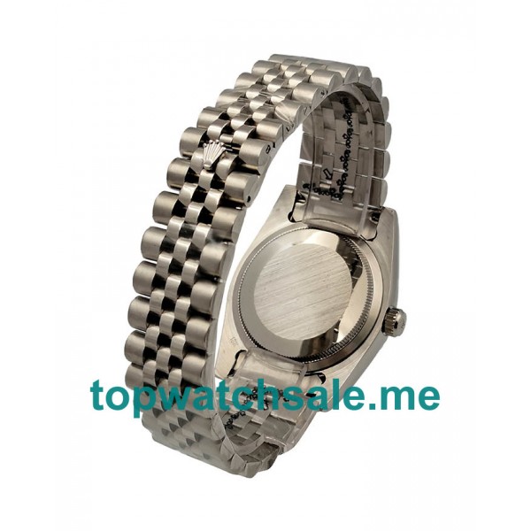 UK AAA Rolex Datejust 16234 36 MM Black Dials Men Replica Watches