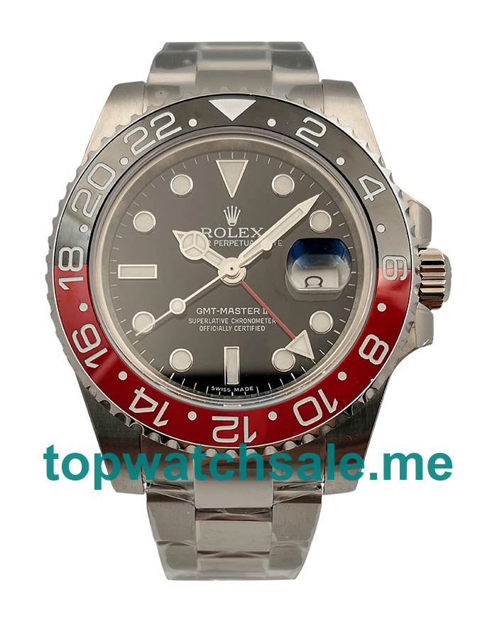 UK Swiss Made Rolex GMT-Master II 116710BLNR UR 40MM Black Dials Men Replica Watches