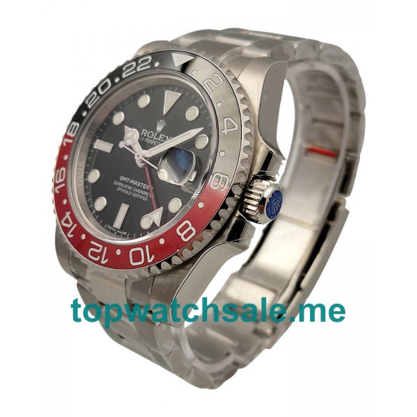 UK Swiss Made Rolex GMT-Master II 116710BLNR UR 40MM Black Dials Men Replica Watches