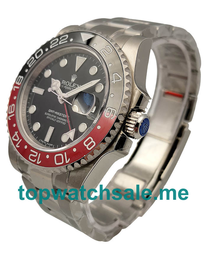 UK Swiss Made Rolex GMT-Master II 116710BLNR UR 40MM Black Dials Men Replica Watches