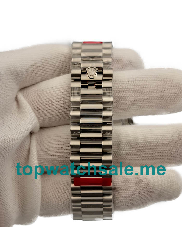 UK Swiss Made Rolex Day-Date 228206 40 MM Ice Blue Dials Men Replica Watches