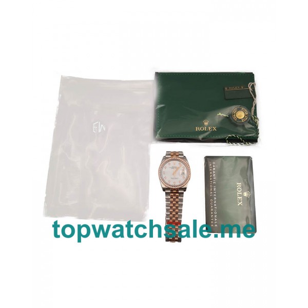 UK Swiss Made Rolex Datejust 116233 36 MM Mother-Of-Pearl Dials For Sale