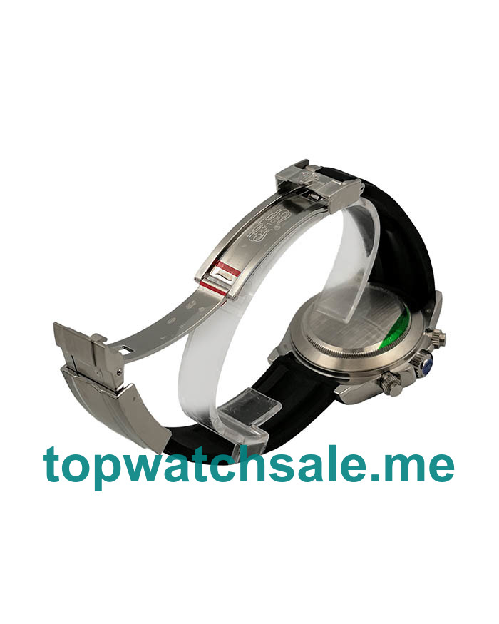 UK Swiss Made Rolex Cosmograph Daytona 116519LN JH 40MM Silver Dials Men Replica Watches