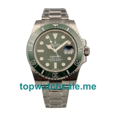 UK Swiss Made Rolex Submariner Date 116610LV 2018 N V9S 40MM Green Dials Men Replica Watches