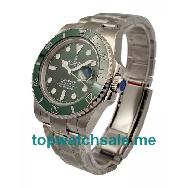 UK Swiss Made Rolex Submariner Date 116610LV 2018 N V9S 40MM Green Dials Men Replica Watches