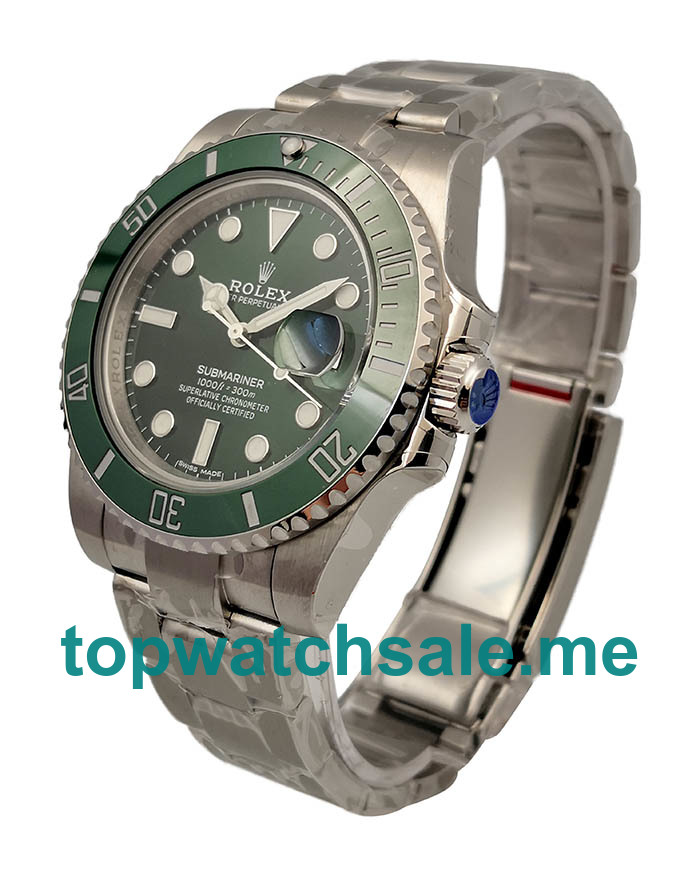 UK Swiss Made Rolex Submariner Date 116610LV 2018 N V9S 40MM Green Dials Men Replica Watches