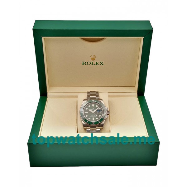 UK Swiss Made Rolex Submariner Date 116610LV 2018 N V9S 40MM Green Dials Men Replica Watches