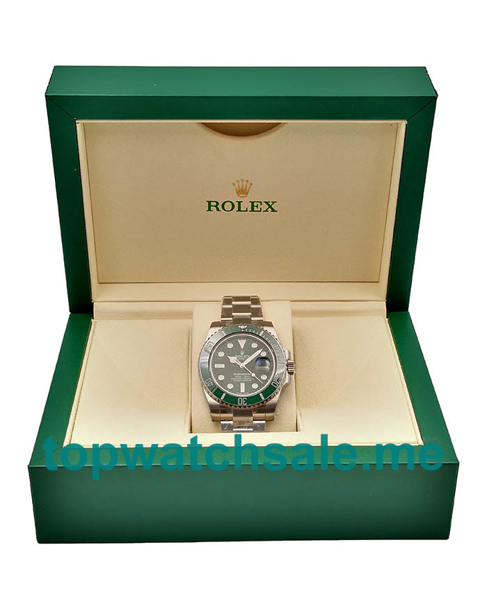 UK Swiss Made Rolex Submariner Date 116610LV 2018 N V9S 40MM Green Dials Men Replica Watches