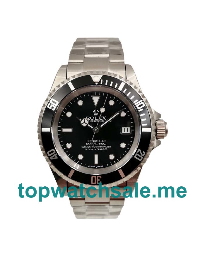 UK Swiss Made Rolex Sea-Dweller 116600 40 MM Black Dials Men Replica Watches