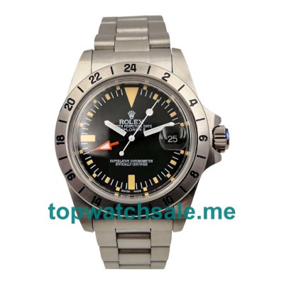 UK AAA Rolex Explorer II 1655 39 MM Black Dials Men Replica Watches