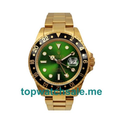 UK AAA Rolex GMT-Master II 16718 40 MM Green Dials Men Replica Watches