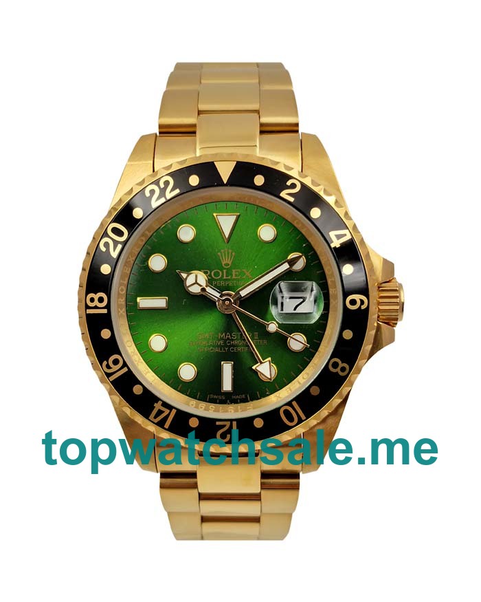 UK AAA Rolex GMT-Master II 16718 40 MM Green Dials Men Replica Watches