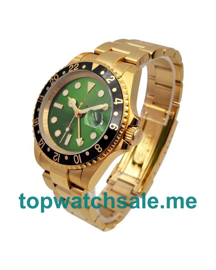 UK AAA Rolex GMT-Master II 16718 40 MM Green Dials Men Replica Watches