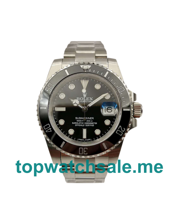 UK Swiss Made Rolex Submariner 116610LN 40 MM Black Dials Men Replica Watches