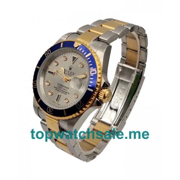 UK AAA Rolex Submariner 16613 40 MM Gray Dials Men Replica Watches